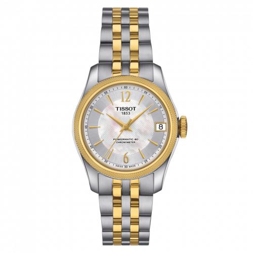 Ballade Powermatic 80 COSC 32 Stainless Steel / Yellow Gold PVD / MOP / Bracelet