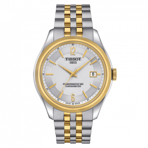 Ballade Powermatic 80 41 Stainless Steel / Yellow Gold PVD / Silver / Bracelet