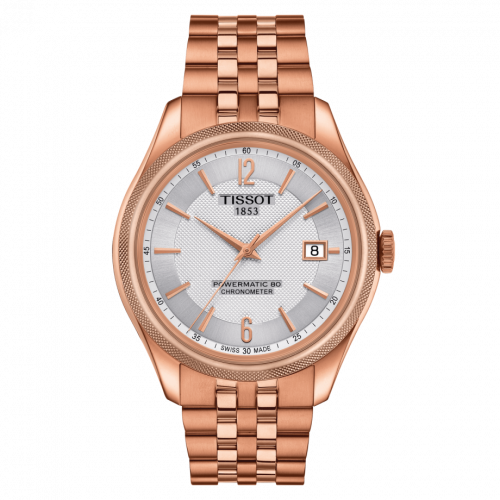 Ballade Powermatic 80 41 Rose Gold PVD / Silver / Bracelet