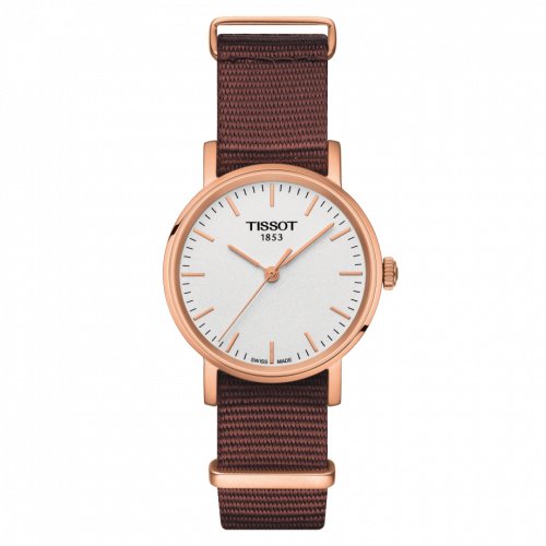 Everytime Small Rose Gold PVD / Silver / NATO