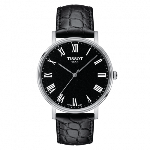 Everytime Medium Stainless Steel / Black / Strap