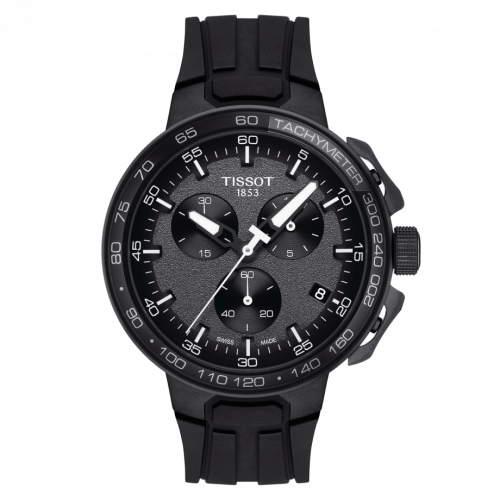 T-Race Cycling Chronograph Stainless Steel / Black
