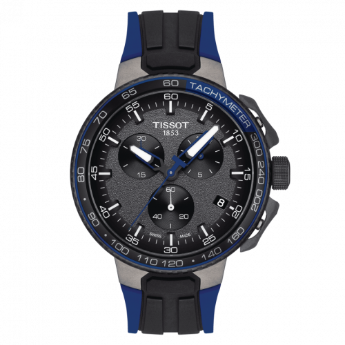 T-Race Cycling Chronograph Stainless Steel / Blue