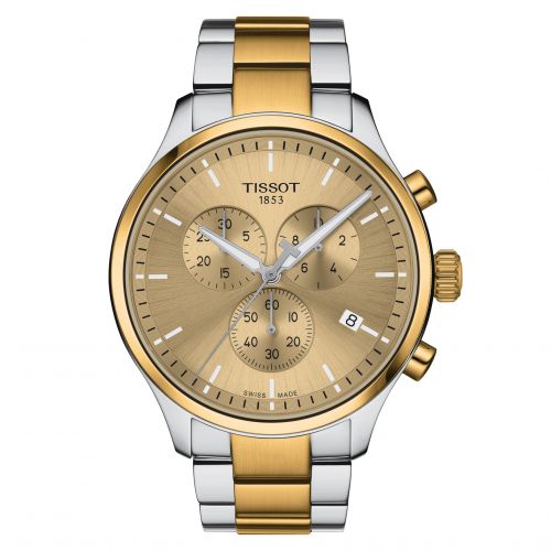 Chrono XL Classic Two Tone / Champagne / Bracelet