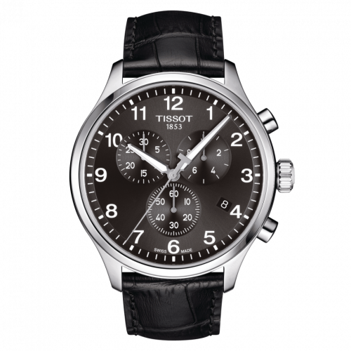 Chrono XL Classic Stainless Steel / Black / Strap