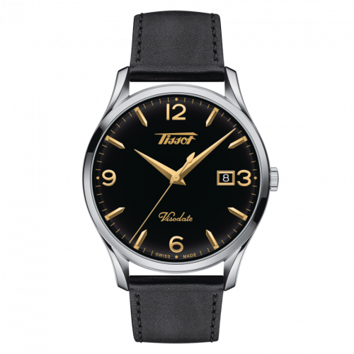 Visodate Quartz 40 Stainless Steel / Black / Strap