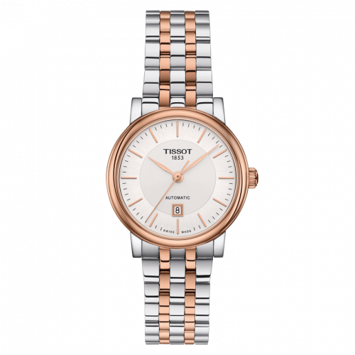 Carson Premium Automatic 30 Stainless Steel / Rose Gold PVD / Silver / Bracelet