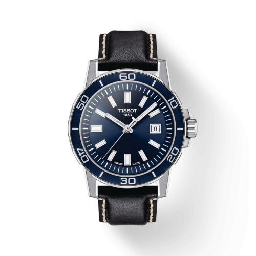 Supersport Stainless Steel / Blue
