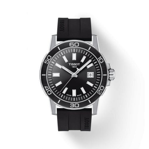Supersport Stainless Steel / Black / Rubber