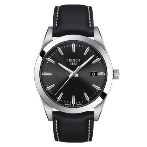 Gentleman Quartz Stainless Steel / Black / Strap