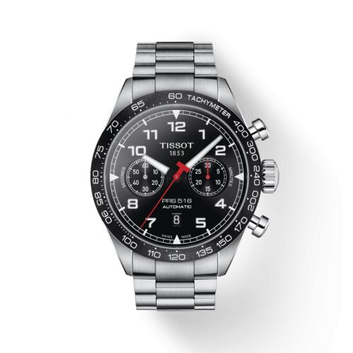 PRS 516 Automatic Chronograph Stainless Steel / Black / Bracelet