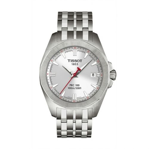 PRC 100 Quartz 41.3 Stainless Steel / Silver / Bracelet