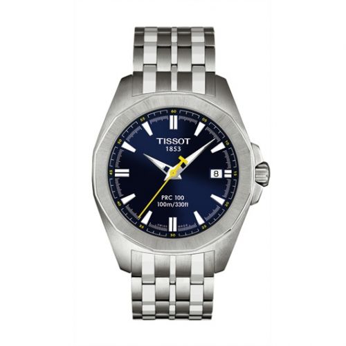 PRC 100 Quartz 41.3 Stainless Steel / Blue / Bracelet