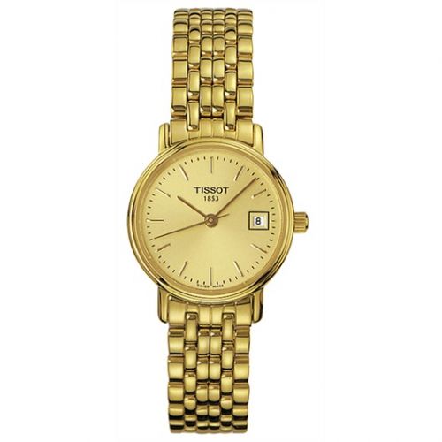 Desire Quartz 24 Yellow Gold PVD / Champagne / Bracelet