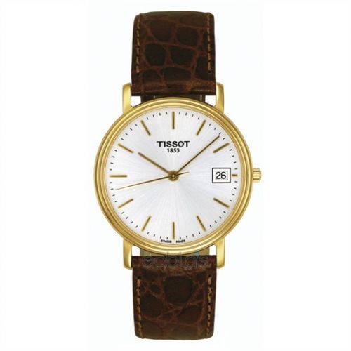 Desire Quartz 34 Yellow Gold PVD / Silver / Strap