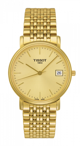 Desire Quartz 34 Yellow Gold PVD / Champagne / Bracelet