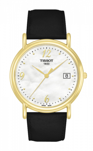 Carson Quartz 34 Yellow Gold / MOP / Strap