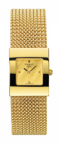 Bellflower Square Yellow Gold / Champagne / Bracelet