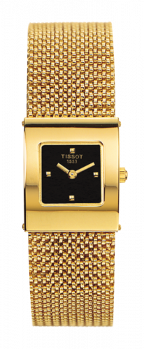 Bellflower Square Yellow Gold / Black / Bracelet