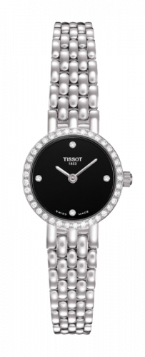 Caliente Quartz 19.5 White Gold / Diamond / Black / Bracelet