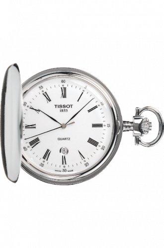 Savonette Quartz Stainless Steel / White-Roman