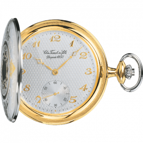 Tissot Savonnette Mechanical Brass / Yellow Gold / Palladium / Silver