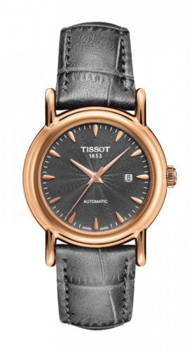 Carson Automatic 29.7 Rose Gold / Grey / Strap