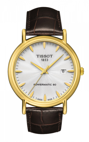 Carson Powermatic 80 40 Yellow Gold / Silver / Strap
