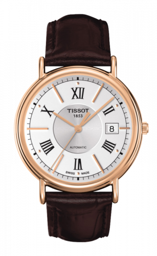 Carson Automatic 40 Rose Gold / Silver / Strap