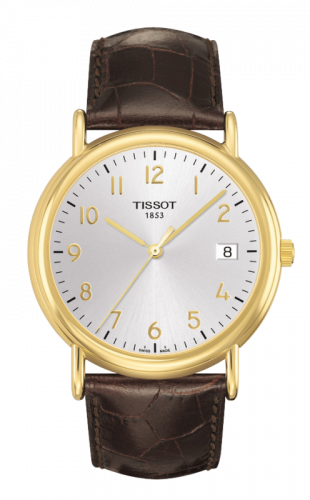 Carson Quartz 40 Yellow Gold / Silver / Strap