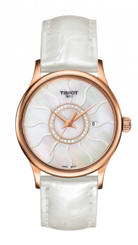 Rose Dream Quartz Ladies Steel Back MOP