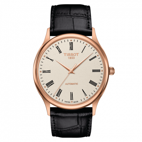 Tissot Excellence Automatic Rose Gold / Beige