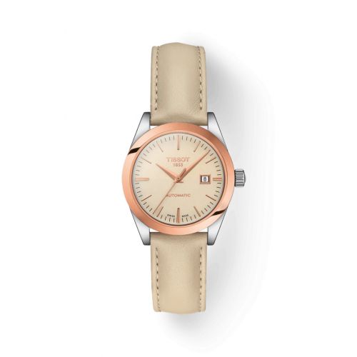 T-My Automatic Stainless Steel / Rose Gold / Beige