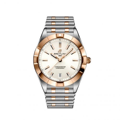 Chronomat 32 Stainless Steel / Red Gold / White / Rouleaux