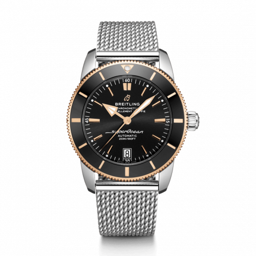 Superocean Heritage II B20 Automatic 42 Stainless Steel / Red Gold / Black / Bracelet