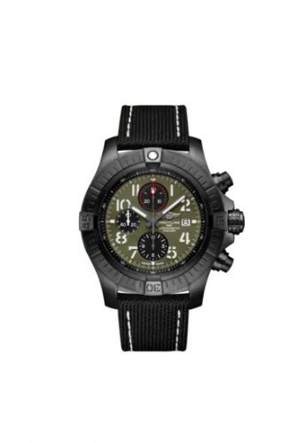 Avenger Chronograph 48 Night Mission / Green / Military / Pin