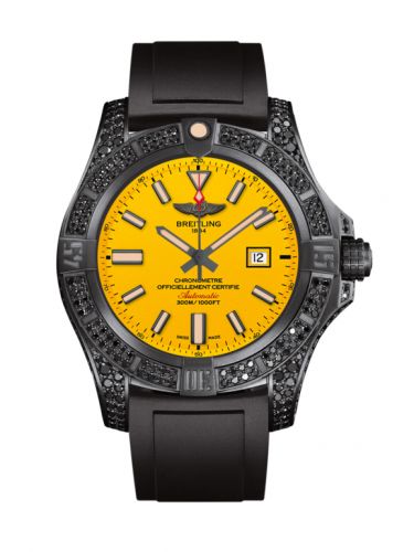 Avenger Blackbird 48 Black Titanium / Diamondworks / Cobra Yellow / Rubber