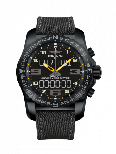 Cockpit B50 Night Mission / Black-Yellow / Military / Pin