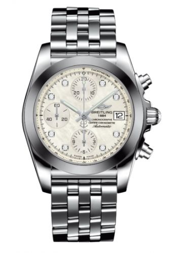 Chronomat 38 SleekT Pearl Diamond