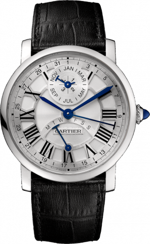Rotonde de Cartier Perpetual Calendar White Gold / Silver