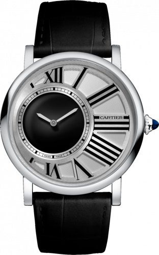 Rotonde de Cartier Mysterious Hour White Gold