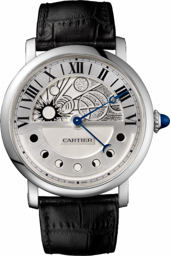 Rotonde de Cartier 45 Day & Night White Gold / Silver