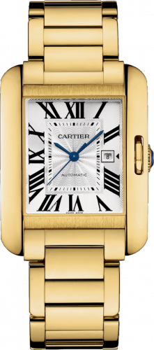 Tank Anglaise 29.8 Yellow Gold / Silver / Bracelet