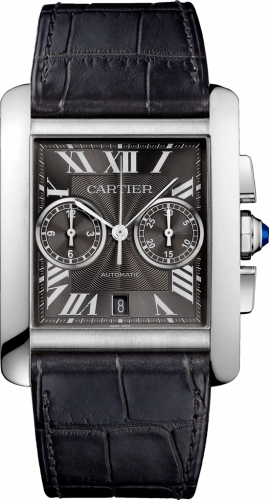 Tank MC 34.3 Chronograph Stainless Steel / Grey