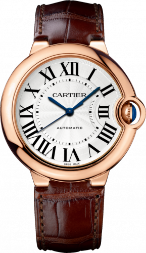 Ballon Blue de Cartier 36 Automatic Pink Gold / Silver