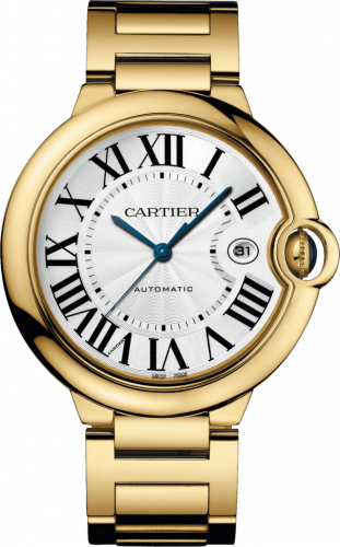 Ballon Blue de Cartier 42 Automatic Yellow Gold / Silver / Bracelet