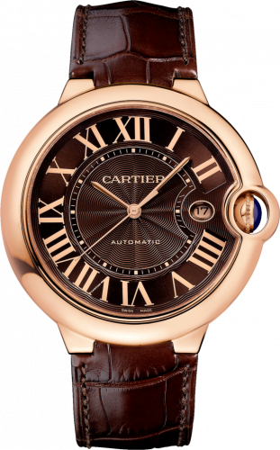 Ballon Blue de Cartier 42 Automatic Pink Gold / Chocolate