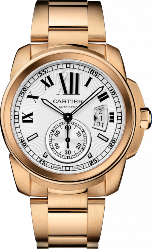 Calibre de Cartier 42 Pink Gold / Silver / Bracelet