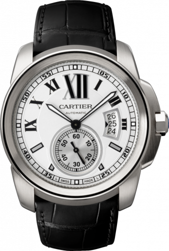 Calibre de Cartier 42 Stainless Steel / Silver