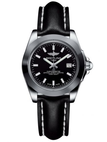 Galactic 32 Sleek Edition Stainless Steel / Trophy Black / Calf